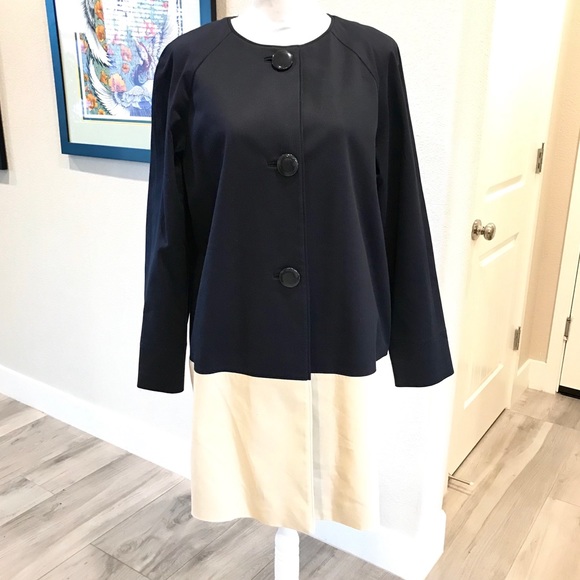 Kate Spade Color Block Navy&Cream Jacket - NWT♠️
